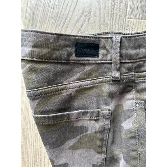 Skinnygirl Camo Broadway High-Rise Skinny Size 27/4 Brown Military  Punk Rock - Picture 4 of 8